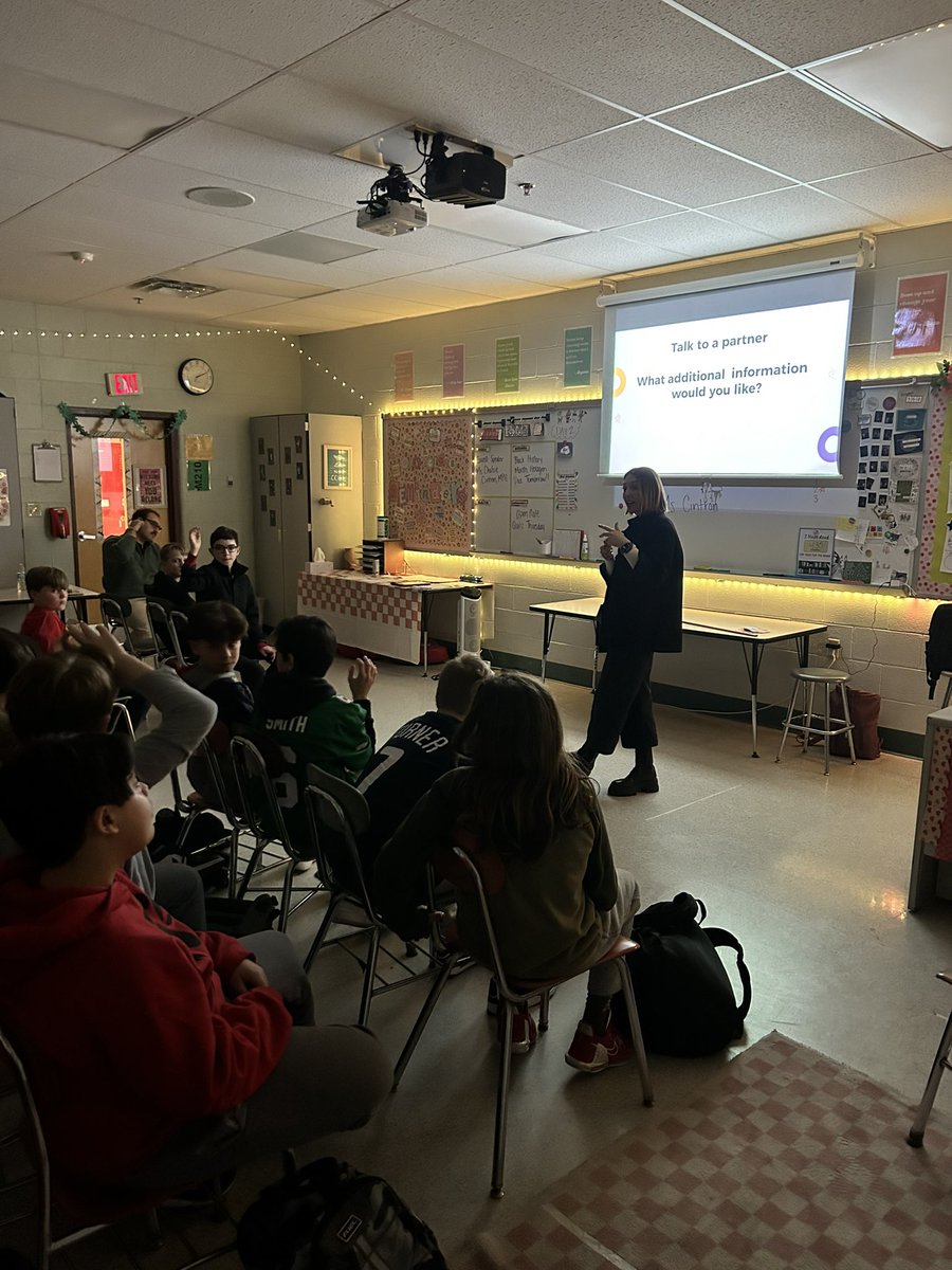 Absolutely loved getting to teach young minds about public health! Thanks for having me, Ms. Kelly!
