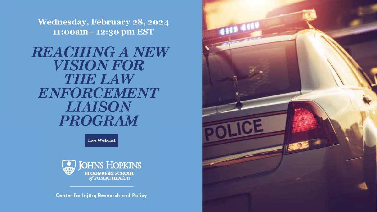 On February 28 the Johns Hopkins University Traffic Law Enforcement Research Team will host a virtual meeting featuring four national experts in a discussion of potential roles and education needs for LELs. Please register here: bit.ly/4bEk3wR