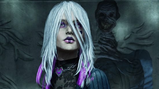 XaphoraTTV's tweet photo. Okay okay, my hair isn’t platnium of course but just use your imagination yeah?
Sable Ward inspired makeup! 🖤
@DeadbyDaylight #DeadbyDaylight #dbdallthingswicked #intothefog https://t.co/bJHQjWnLf2