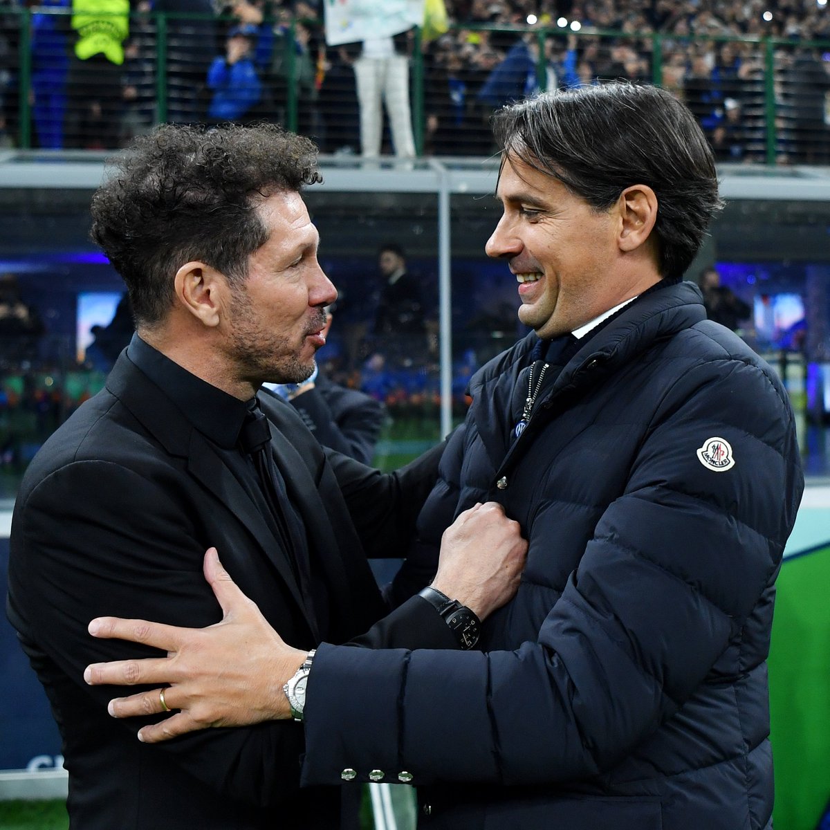 ChampionsLeague's tweet image. Simeone 🤝 Simone 

#UCL