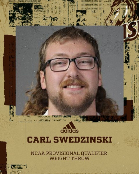 🔥SCHOOL RECORD🔥NCAA PROVISIONAL QUALIFIER🔥 Carl Swedzinski Weight Throw 🐴 #trackandfield #throwers #athletics #track #hammer #shotput #discus #javelin