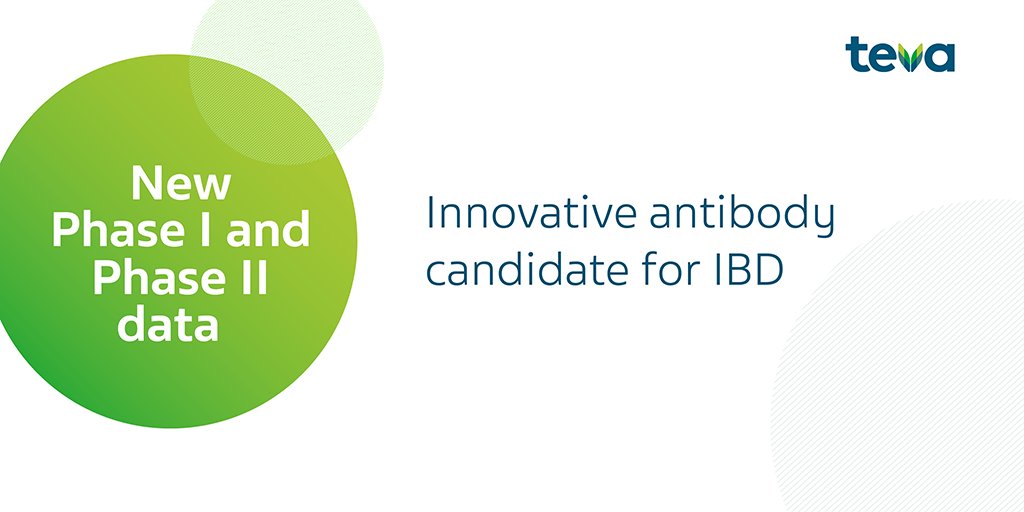 #NEWS: We’re sharing new data about our innovative antibody candidate for #IBD at the European Crohn’s and Colitis Organisation (ECCO) Annual Congress. Read more about this new data here: ow.ly/WI2R50QFGGs #TevaUSA #ECCO24 #CrohnsDisease #UlcerativeColitis
