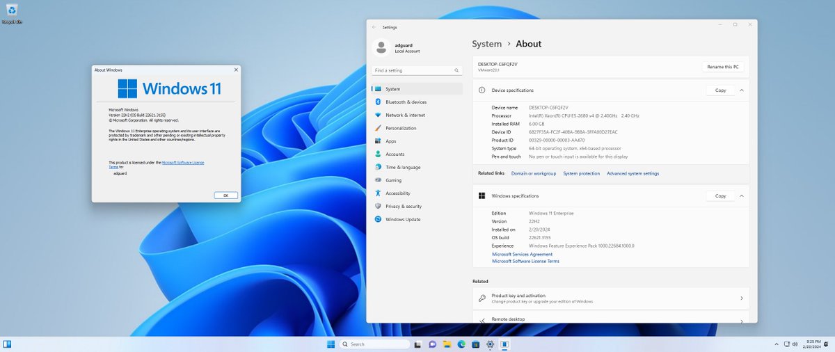 WZorNET's tweet photo. 🧵Download Windows 11 Version #22H2, #CONSUMER/#BUSINESS, #UpdatedFebruary2024 from #MSDN via Torrent
📋OS Build /22621.3155.ni_release_svc_prod1.240208-1756 with #KB5034765/
✔️2-ENGLISH📀👉https://t.co/lVEyT13XkH
✔️2-RUSSIAN📀👉https://t.co/NPAURnXkRi
🧙‍♂️by @rgadguard🕶️
👁️W.Z.T🪄 https://t.co/uAxa7ta7At