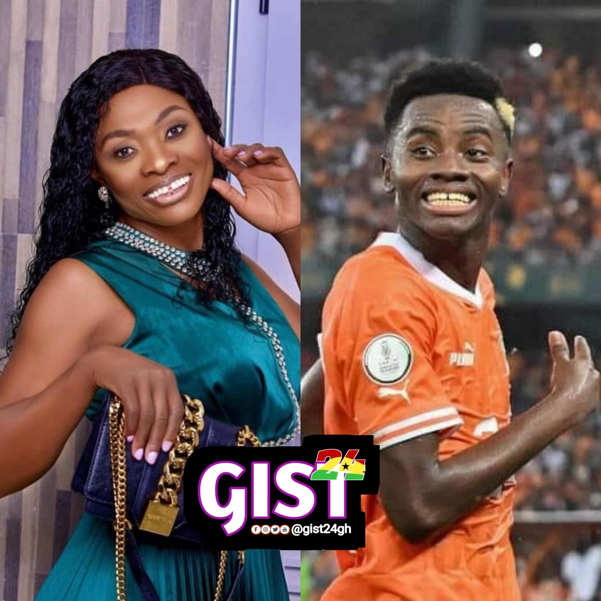 🌟⚽️ Ghanaians are drawing parallels between Britain's left winger Simo Adingra and evangelist Asamoah. 

What do you think this resemblance signifies? 

#NoDNANeeded #Gist24gh 🤔🇬🇭🇨🇮