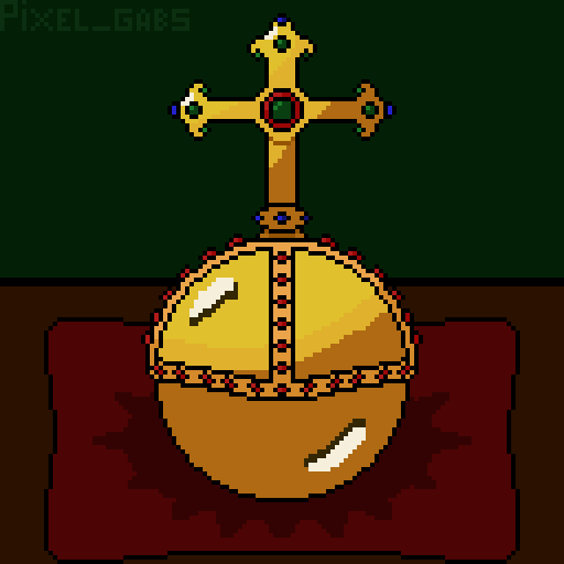 pixel_gabs's tweet photo. Royal #orb #pixelart #pixel_dailies @Pixel_Dailies https://t.co/JhZyzdsvFs