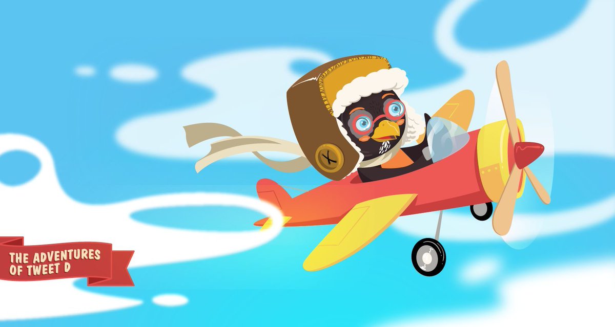 Ryan the Robin is a revered pilot who you can catch flying above the forest!. He has his own pilot training &amp; air safety instructional school just at the edge of Magic Air Valley where the winds are the perfect condition for take-offs and landings! 

buff.ly/3PJkSZI