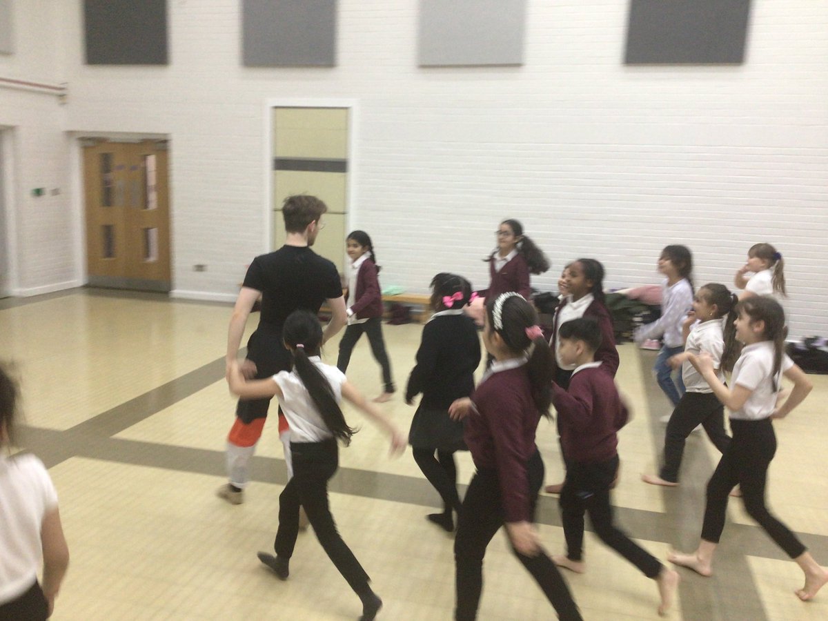 We were excited today to have @northernballet start their six week, after school club today. We had over 20 boys and girls participating in fun, ballet related activities. What a treat 😁