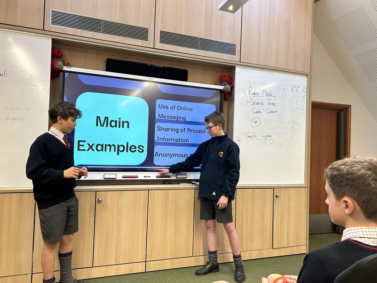 Really impressed with these presentations today. Well done <a href="/MoulsfordYear8/">MoulsfordYear8</a>!