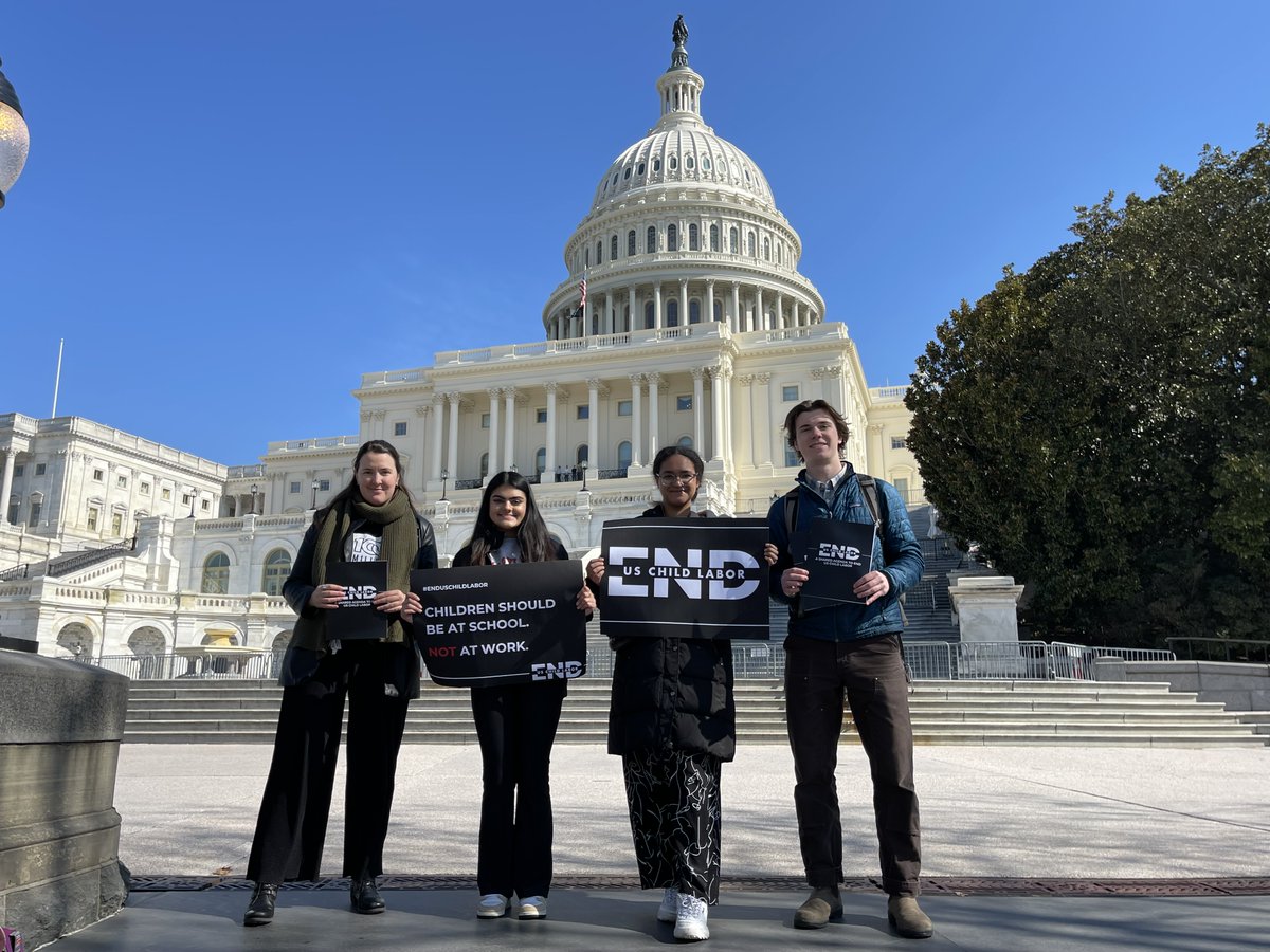 In the #UnitedStates, some children are especially vulnerable to #ChildLabor. We have joined the Campaign to #EndUSChildLabor - stand with us this #SocialJusticeDay to take action to make sure ALL kids are protected by strong federal AND state laws. Visit enduschildlabor.org