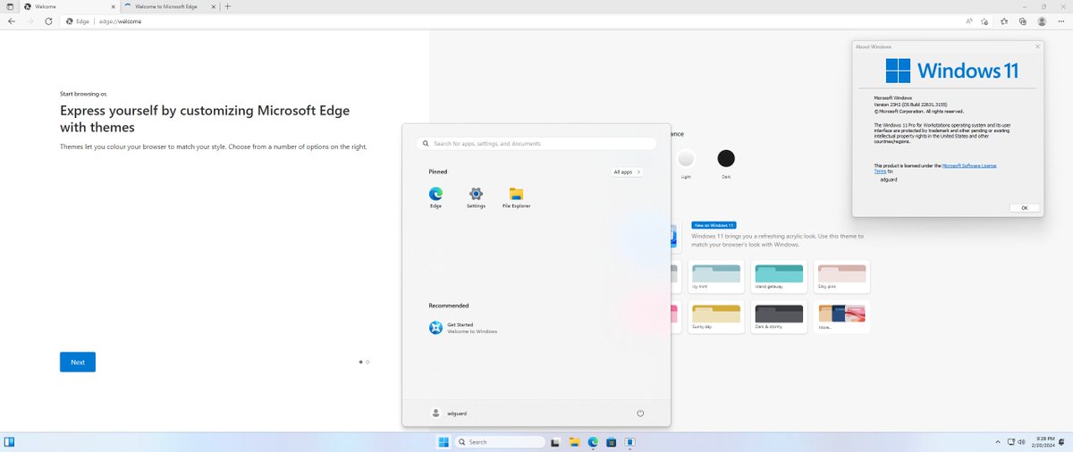 WZorNET's tweet photo. 🧵Download Windows 11 Version #23H2, #CONSUMER/#BUSINESS, (#UpdatedFebruary2024) from #MSDN via Torrent
📋OS Build /22631.3155.ni_release_svc_prod1.240208-1756 with #KB5034765/
✔️2-ENGLISH📀👉https://t.co/FbipbsbFK3
✔️2-RUSSIAN📀👉https://t.co/5FAulRNjpL
🧙‍♂️by @rgadguard🕶️
👁️W.Z.T https://t.co/CrcKEcEov3