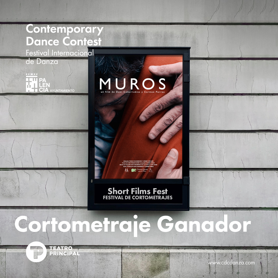 Y el Premio del Jurado del I Short Films Fest del Festival Internacional de Danza Contemporánea de Palencia es para 🥁
"Muros", de Dani Cobarrubias y Carmen Porras 👏

A lo largo de 10 minutos, este trabajo narra la historia de incomunicación de un padre y un hijo 

¡Enhorabuena!