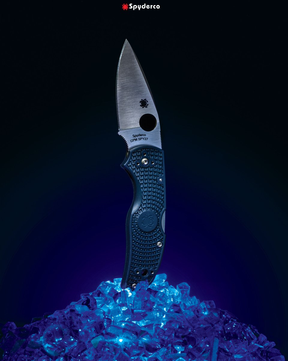 SpydercoKnives's tweet image. One of the key elements of CPM® SPY27® is cobalt, which increases its strength and hardness and enhances the effects of its other alloys. This Native® 5 Lightweight proudly showcases the properties of CPM SPY27.

 #Spyderco
#SpydercoKnives