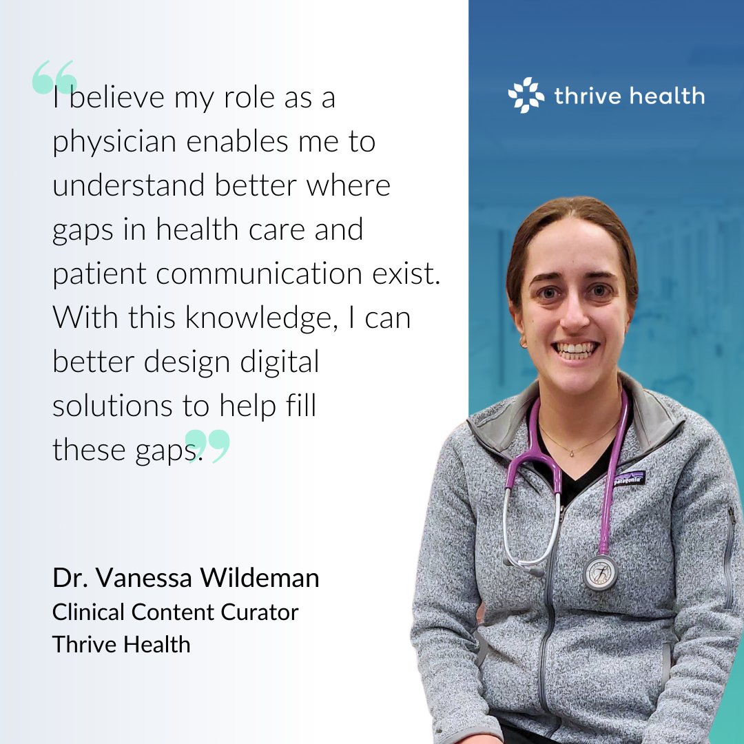 Our team combines hands-on experience and deep healthcare insight to tailor technological solutions for both patients and providers. Explore the intersection of health and technology in our latest blog with Dr. Vanessa Wildeman, Clinical Content Curator 👇 bit.ly/3SJN17e