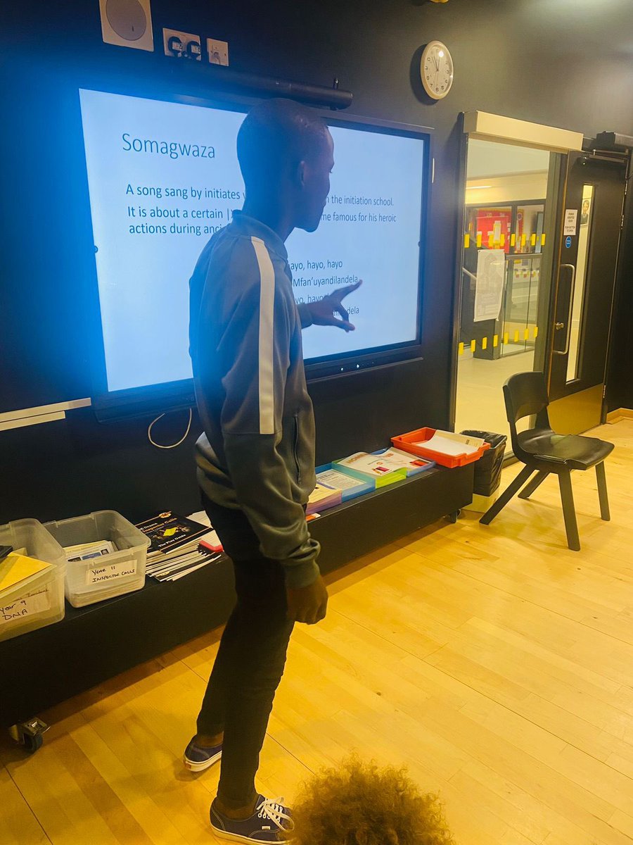 sharedifference's tweet image. Team Ntafufu have excelled this week in sharing their history, culture, languages and individual talents at @UrswickSchool through lessons and assemblies. They also got to join in with their peers in Year 11 Urswick lessons. They were warmly welcomed. 🧡