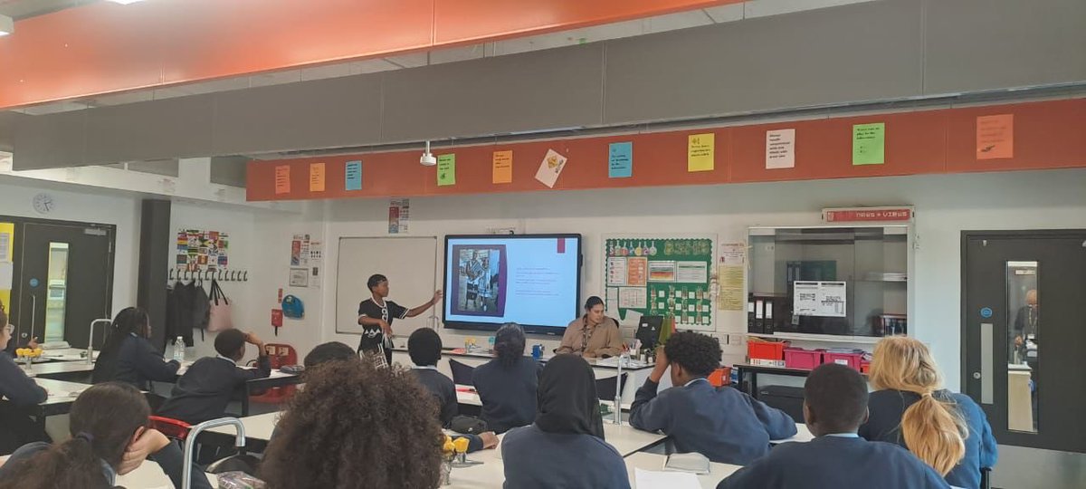 sharedifference's tweet image. Team Ntafufu have excelled this week in sharing their history, culture, languages and individual talents at @UrswickSchool through lessons and assemblies. They also got to join in with their peers in Year 11 Urswick lessons. They were warmly welcomed. 🧡