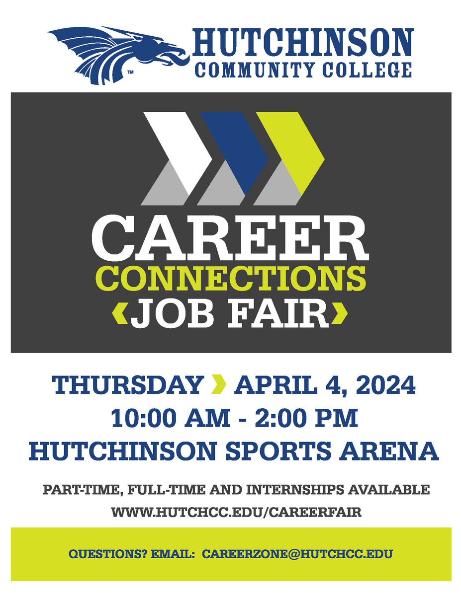 We're already over 115 employers for the upcoming Career Connections Job Fair.  Reserve your spot today!
