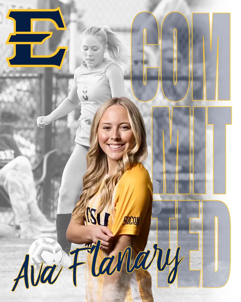 I'm excited to announce my verbal commitment to continue my education &amp; play D1 soccer at East Tennessee State University. I want to thank God, my family, coaches, teammates, and friends for supporting me throughout this journey. Next stop, the SoCon in 2025! Go Bucs🏴‍☠️