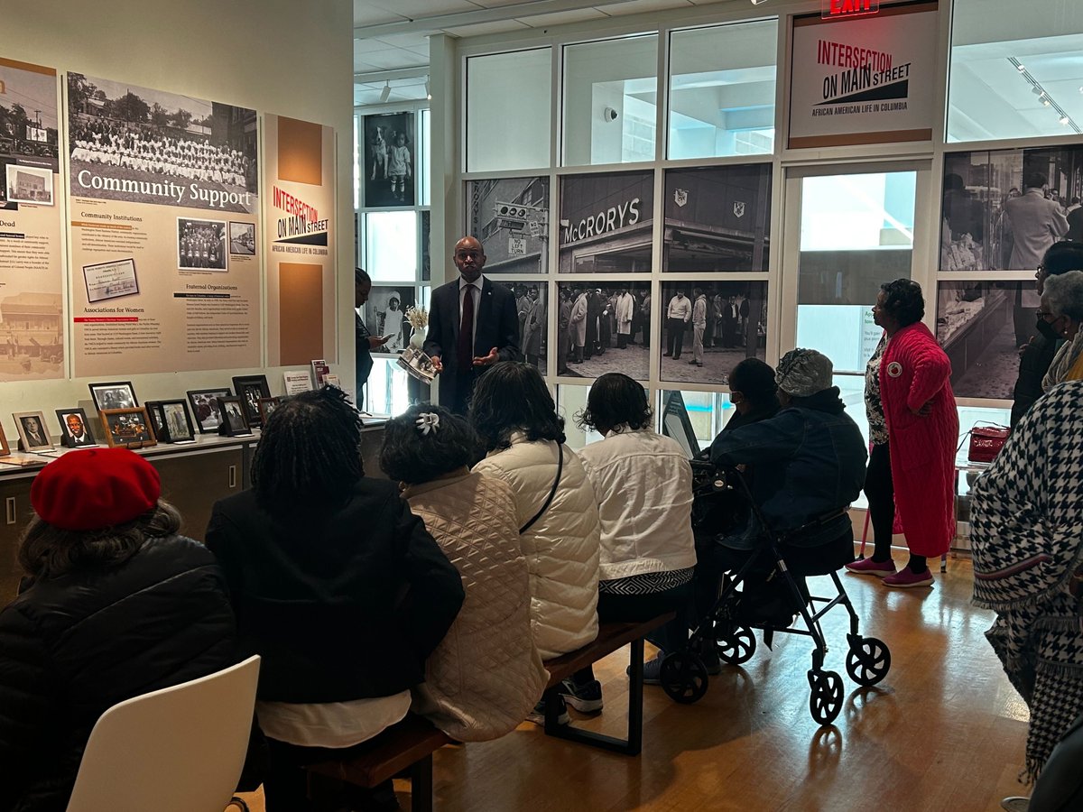Center for Civil Rights History & Research (@uofsccrc) on Twitter photo Earlier today, our Executive Director, Dr. <a href="/bdonaldson93/">Bobby Donaldson</a>, gave a tour to the Richland County Education Association- Retired, in the “Our Story Matters” Gallery. They learned about the Washington Black Business District in Columbia from the 1870s through the 1970s. 1/2 Earlier today, our Executive Director, Dr. <a href="/bdonaldson93/">Bobby Donaldson</a>, gave a tour to the Richland County Education Association- Retired, in the “Our Story Matters” Gallery. They learned about the Washington Black Business District in Columbia from the 1870s through the 1970s. 1/2