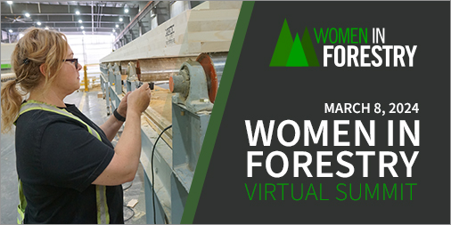 🌲👷🏻‍♀️ Join us for the Women in Forestry Virtual Summit, March 8, 11am EST! 📅 Let's celebrate the incredible contributions of women in the forest industry!

Register for FREE: woodbusiness.ca/virtual-events…

#WomenInForestry #InspireInclusion 🌳🪵