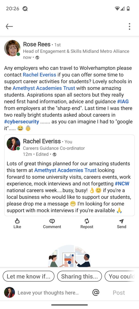 Rachel Everiss tweet media