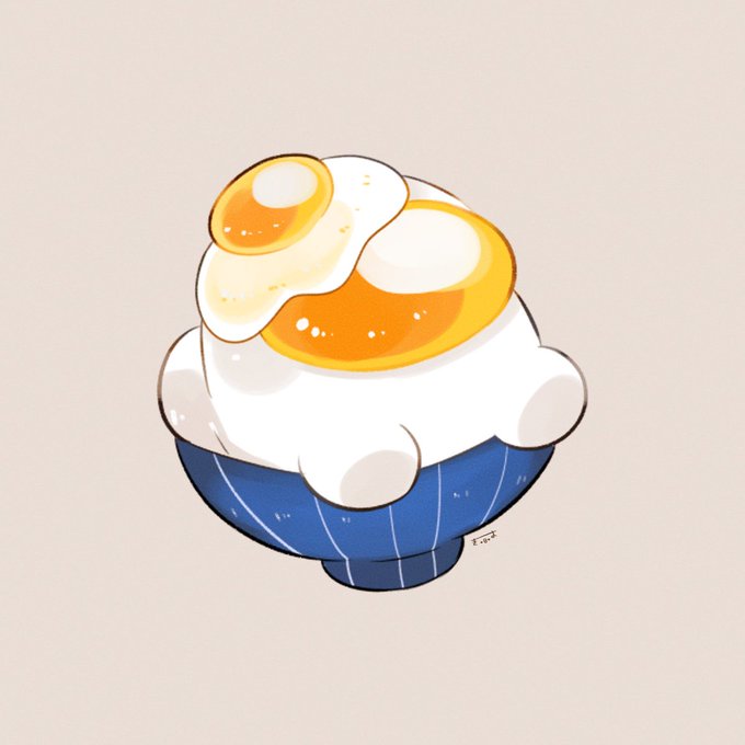 「egg (food) signature」 illustration images(Latest)｜2pages