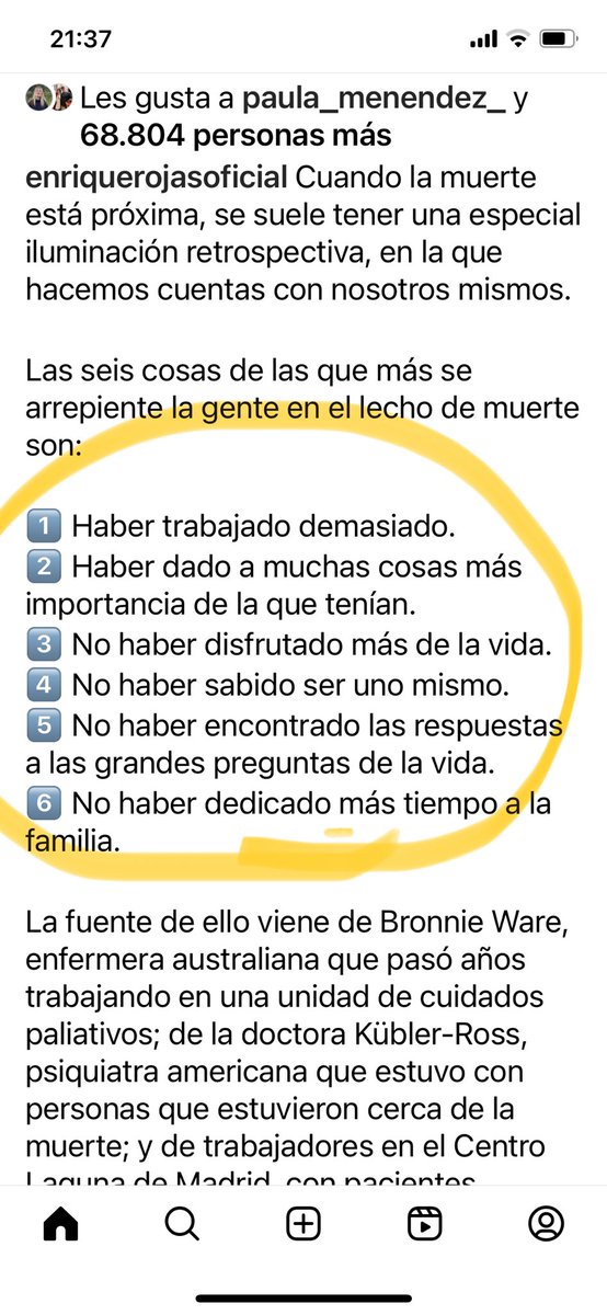 Mejor no esperar al final para planteárselo, no?