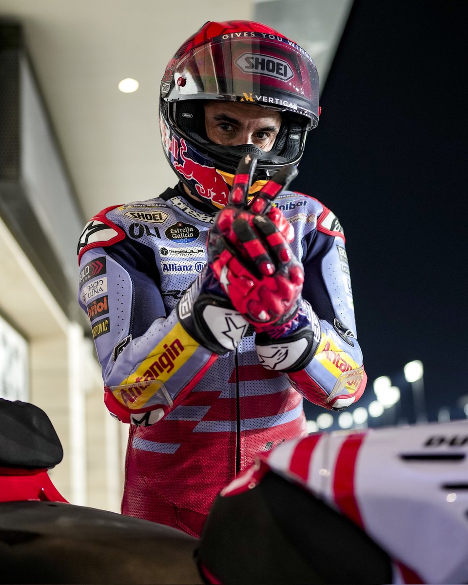 marcmarquez93's tweet photo. Pretemporada terminada!! Hemos ido por etapas paso a paso, aún queda mucho por aprender pero lo más importante es que cada vez me siento mejor.  🙌🏼

Preseason finished!! We have been going through step by step, there is still a lot to learn but the most important thing is that I feel better and better.

#QatarTest #MM93