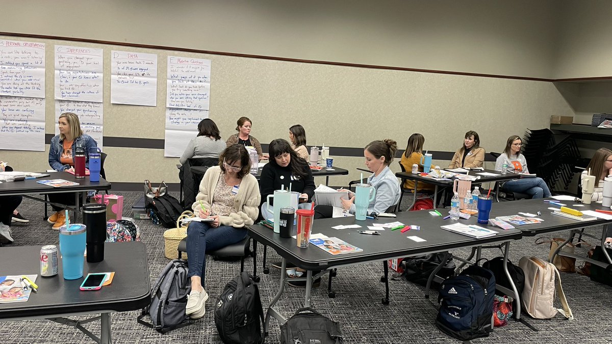 Loving the culmination of learning on Day 4 of #CognitiveCoachingSM as <a href="/GOCSD/">Center Stage Dance</a> participants from 4 districts metacoach. #reflect #coachingmatters #LearnwithGOCSD