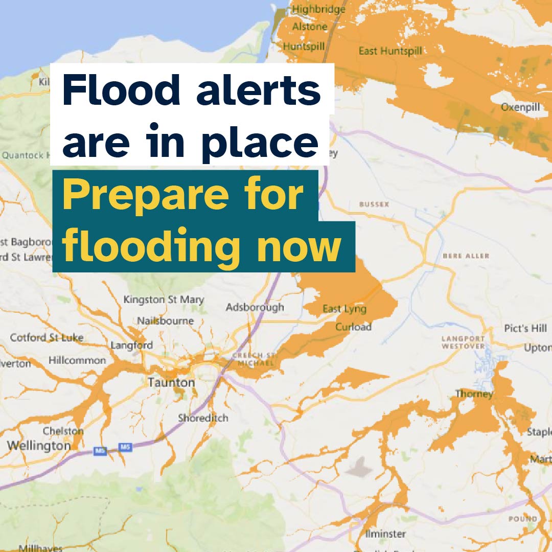 ⚠️  We're expecting more flood alerts as rain continues tomorrow. Flooding is expected. Don’t assume it won’t happen to your home.

The flood map is live and updating all the time. Keep checking your risk 👉  orlo.uk/VGfO6
Prepare for flooding 👉 orlo.uk/czcn4