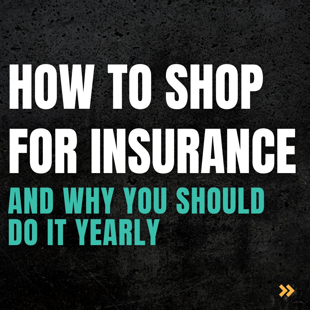 Now's as good a time as any to review your insurance policy (and adjust accordingly) 🧵 

#insuranceshopping #financiallyfit #moneycoach #financialcoach