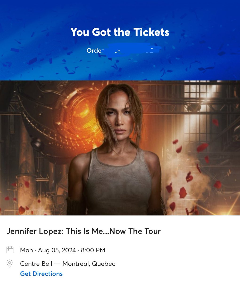 charmedComm's tweet image. I couldn’t be more excited to see the amazing, powerful and strong @JLo on stage again. 
I’m literally fangirlin’ like a teen since this morning.  
#ThisIsMeNowTour #JenniferLopez #Montreal #CentreBell