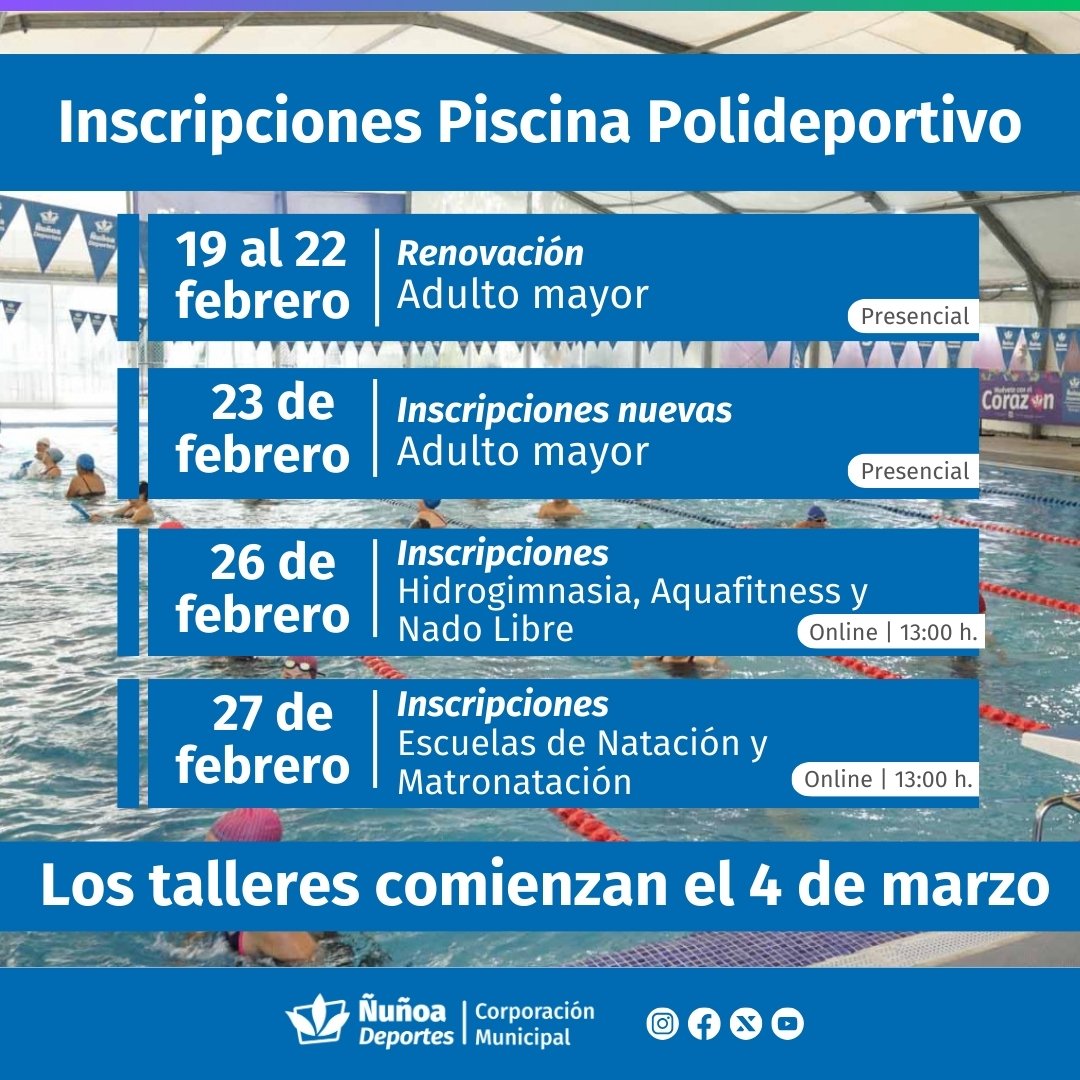 Ñuñoa Deportes tweet media