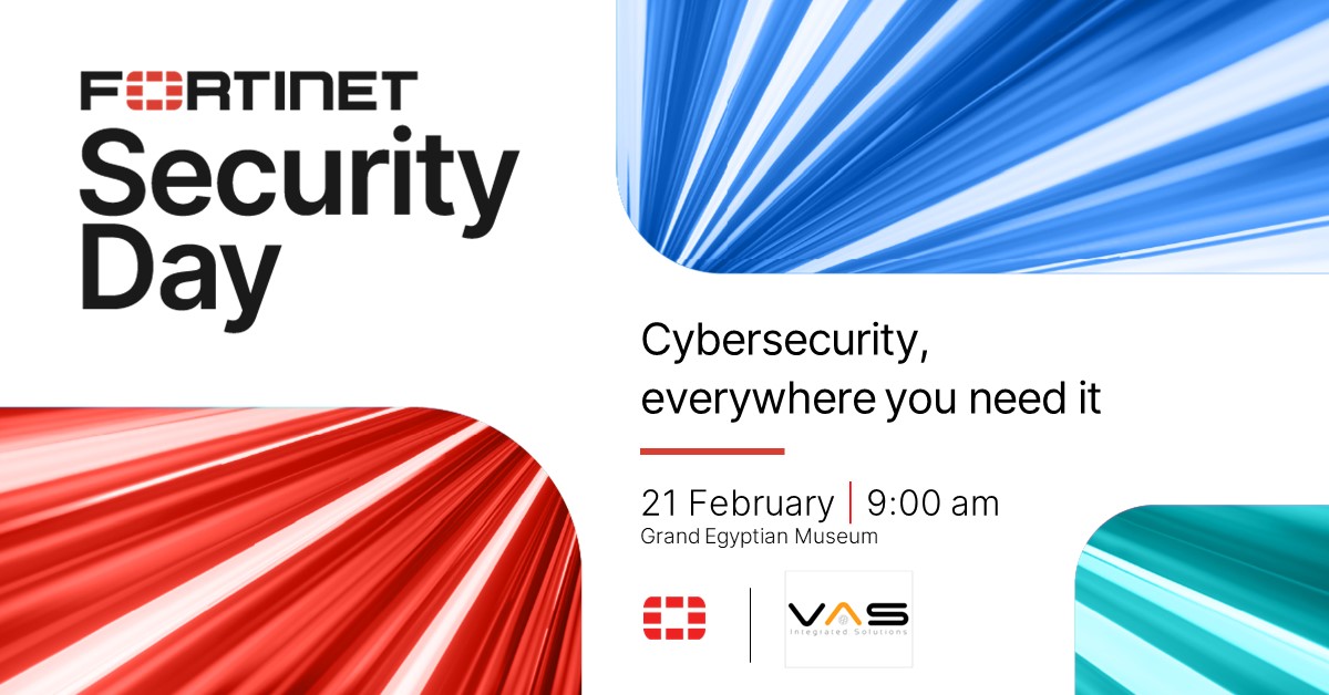 VASEGYPT's tweet photo. Attention! Join VAS Integrated Solutions at Fortinet Security Day on February 21st at the magnificent Grand Egyptian Museum! 
Don't miss this opportunity to network with like-minded professionals, gain insights into the evolving threat landscape, and discover innovative solutions https://t.co/U70P7z28Q1