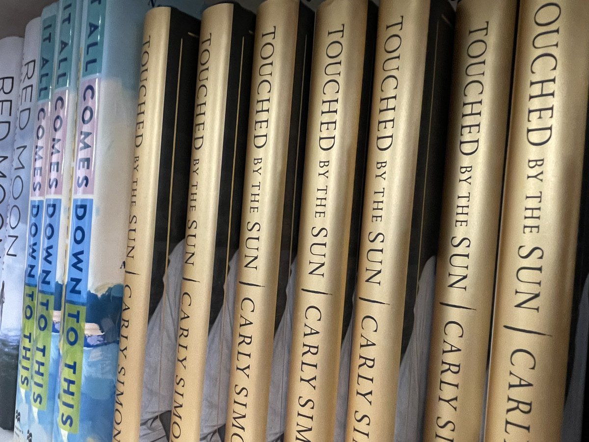 We just stocked our community libraries with 'Touched by the Sun' by <a href="/CarlySimonHQ/">Carly Simon</a> ! Her of friendship with JackieO is a beacon of inspiration + empowerment. Everyone should have access to stories that uplift + connect us. Be touched by the power of friendship! #BBMzansi