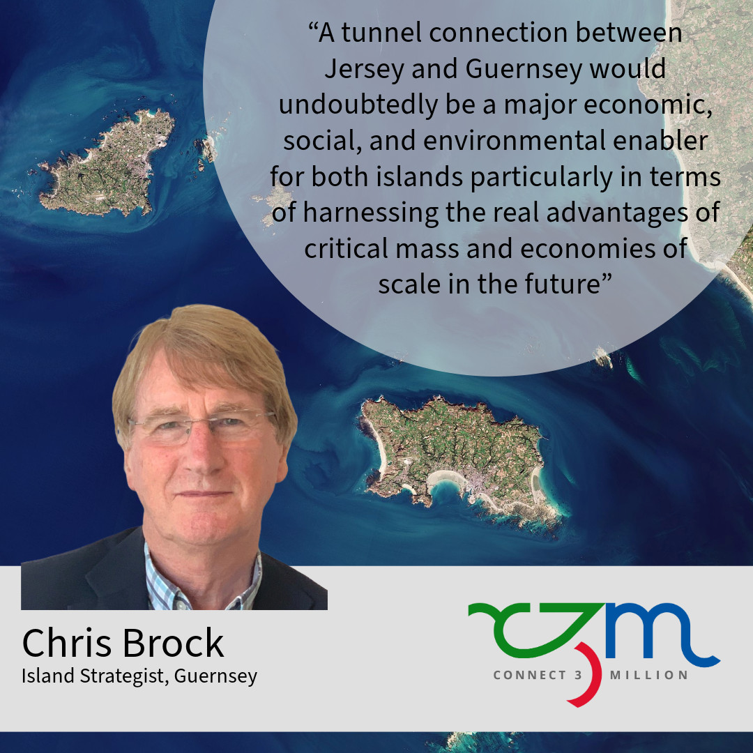 Connect3Million's tweet photo. The idea of building a fixed link in the form of a tunnel has been gathering interest for some time. Click below to hear from local Channel Islanders on why they believe it is worth investigating..

https://t.co/ehvPOKYPYz

#StrongerConnected https://t.co/3zMPuLitPK