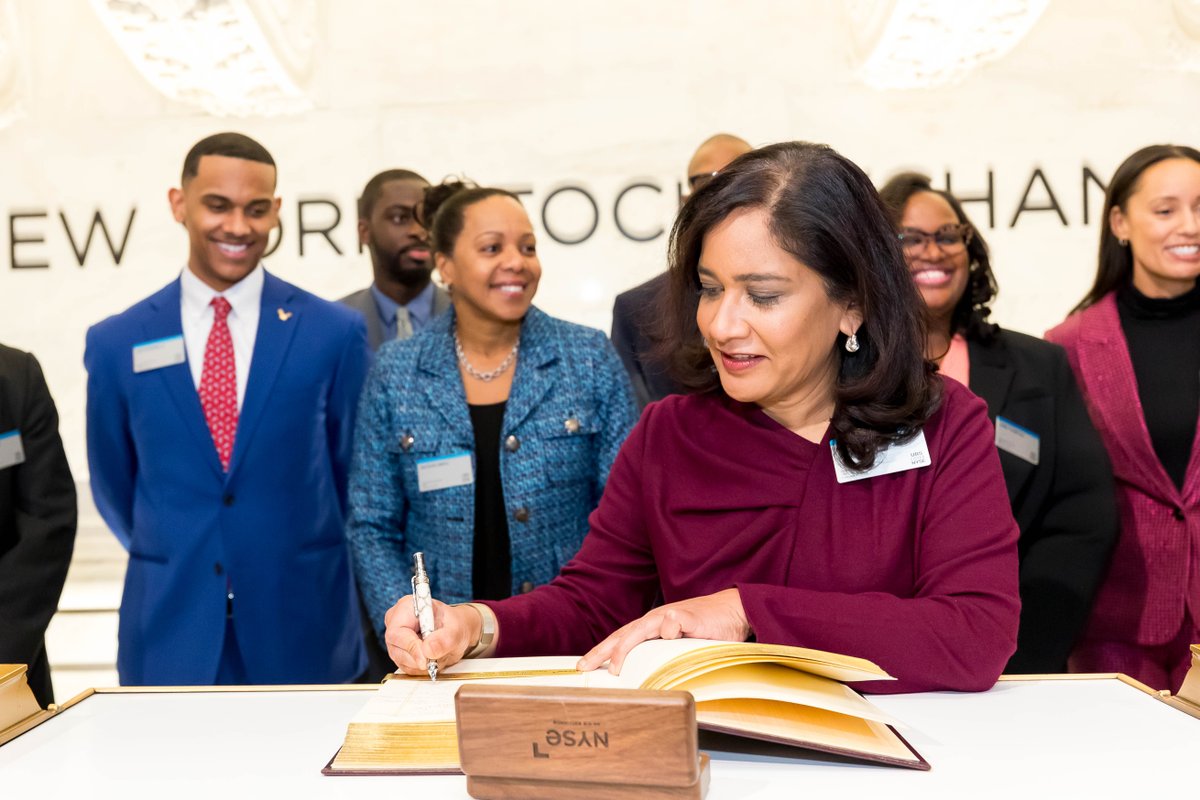 NYSE's tweet photo. .@UBS joins NYSE to celebrate Black History Month with its MOSAIC Americas employee network and Social Impact &amp; Philanthropy partner @buildwithbia 🏛 $UBS https://t.co/COsYB1OOlc