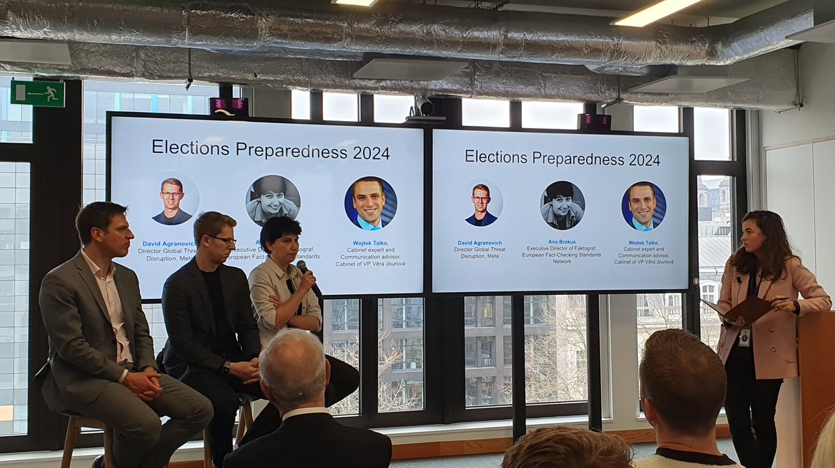 Insightful conversation on preparedness for super election year 🗳 with @anabrakus ('Elections are our Super Bowl'), @Talko & @DavidAgranovich. We need a whole-of-society approach & cooperation of all stakeholders