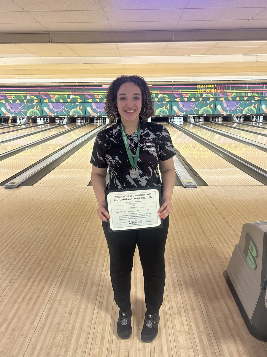 STATE BOUND!! District Runner-ups! Could not be more proud of us for fighting all the way till the end today! I was district runner up individual with a score of 644, games of 216 212 &amp; 216.