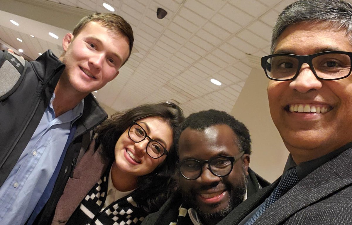 SERVE_Advisory's tweet photo. The NCPS team ventured to Ann Arbor, Michigan for client meetings. 🚀 From strategizing at our Domino Farms office to bonding over dinner at The Grandy Dancer in downtown Ann Arbor, it's all about building strong connections! 

#ClientMeetings #HowDoYouSERVE #ManyWaysToSERVE https://t.co/CpXO5U8eA4
