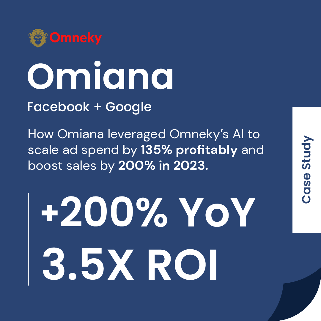 Omiana is a vegan, cruelty free makeup brand for all skin types. Learn how using Omneky, Omiana was able to see a 2x YoY increase in sales and a 3.5x increase in Return on Ad Spend! omneky.com/case-studies/o…