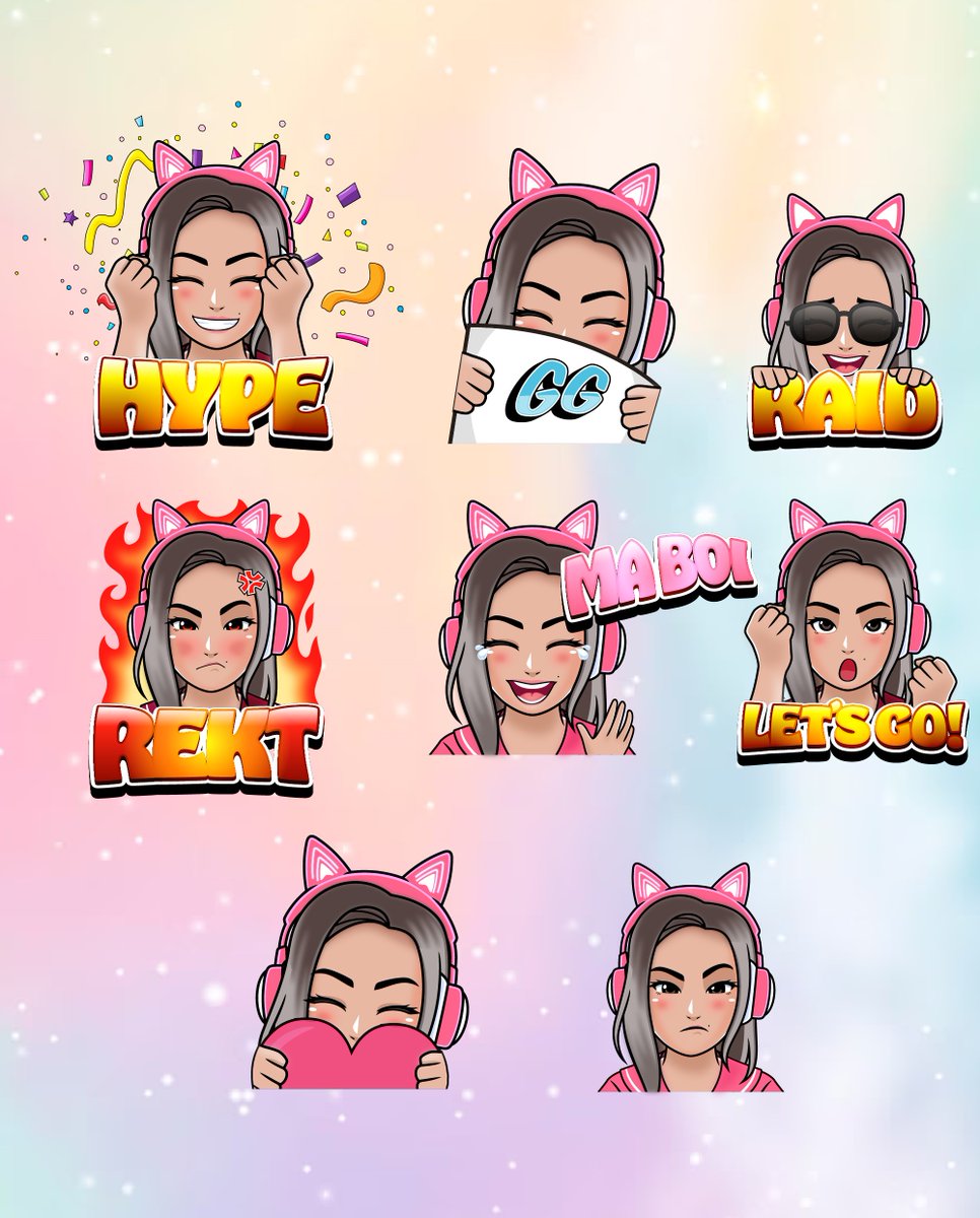 Newly made emotes