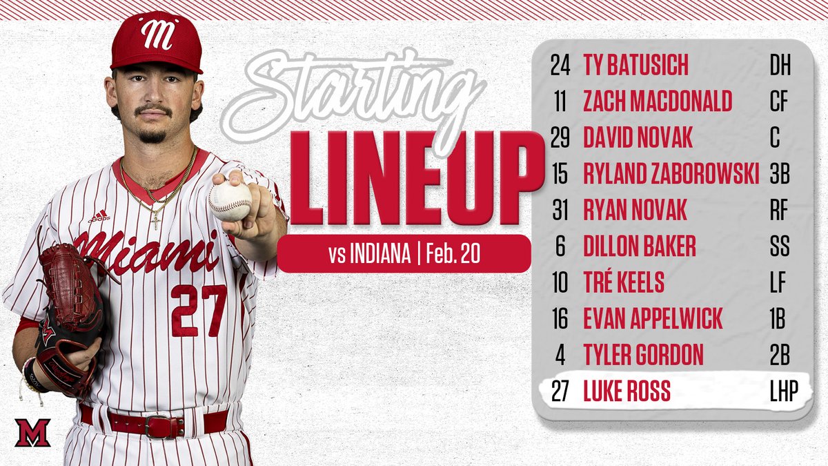 MiamiOHBaseball's tweet photo. We've got our guys‼️
#RiseUpRedHawks | #LoveAndHonor https://t.co/EMIgXZK366