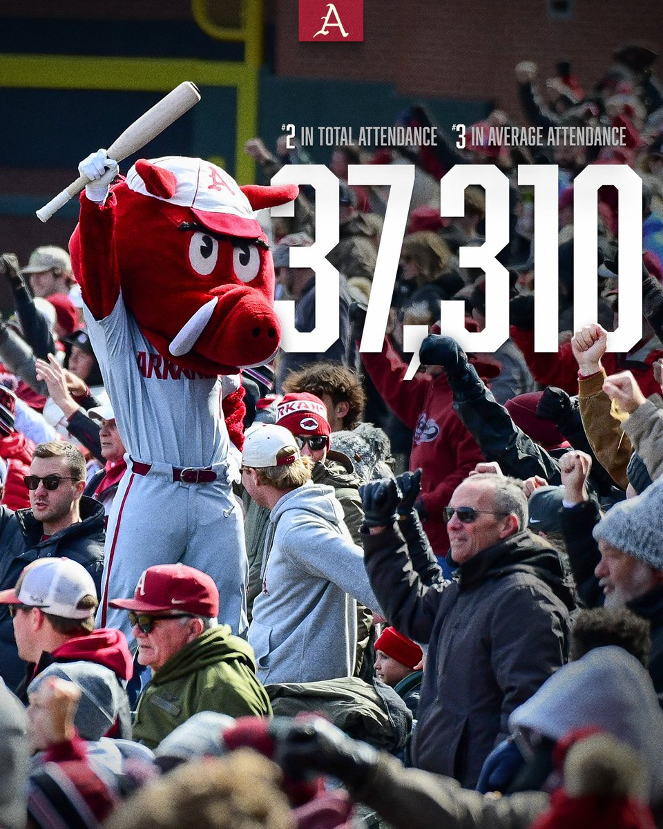 Now THAT'S how you open <a href="/RazorbackBSB/">Arkansas Baseball</a> season