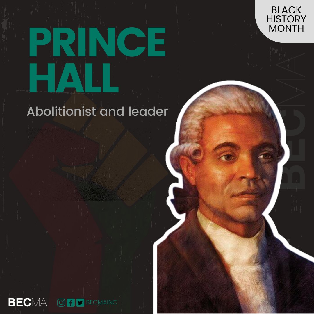 Prince Hall, a public education lobbyist, established a home school in Beacon Hill for his son after being denied equal access. This evolved into the Abiel Smith School, now housing the @MAAHMuseum. Hall's influence led to the creation of Prince Hall Freemasonry. #BHM