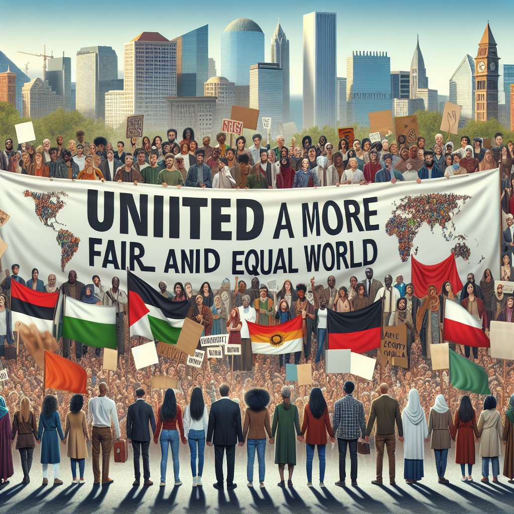 Celebremos juntos el #DíaMundialDeLaJusticiaSocial con acciones que combatan la pobreza y promuevan la inclusión. Todos somos responsables de construir un mundo más justo e igualitario. ¿Y tú? 💪🌎 #ONU #PobrezaCero #EmpleoPleno