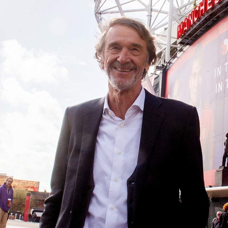ManUtd's tweet photo. Manchester United is pleased to confirm that Sir Jim Ratcliffe has completed his 27.7% acquisition of the club, following approval of all conditions, including the FA and the Premier League.

#MUFC