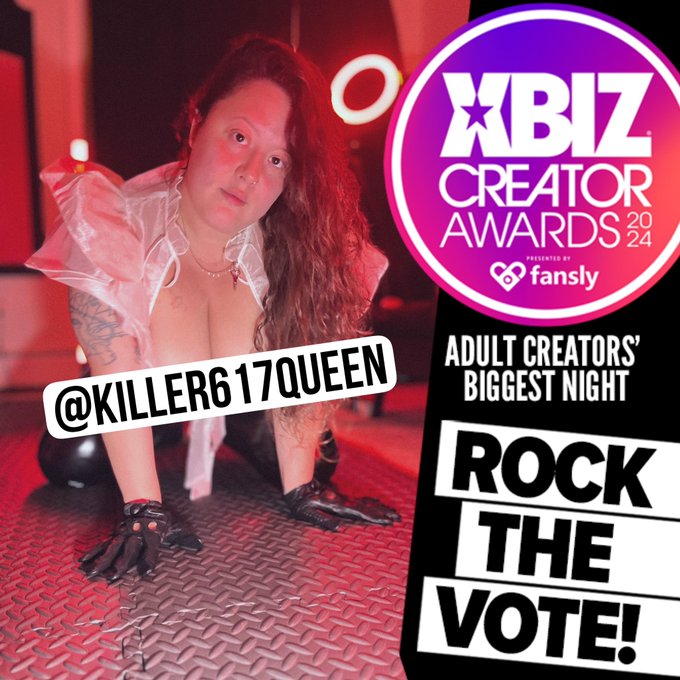 Vote now!!! https://t.co/BTo5p6nyCs under @killer617queen #xbiz https://t.co/3qp9mPqcie<a class="tags" href="/tag/killer617queen">@killer617queen</a><a href="/tag/xbiz"class="tags"><span>#xbiz</span></a>