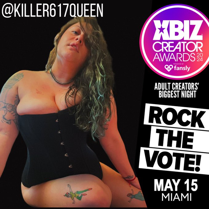 Vote now!!! https://t.co/BTo5p6nyCs under @killer617queen #xbiz https://t.co/3qp9mPqcie<a class="tags" href="/tag/killer617queen">@killer617queen</a><a href="/tag/xbiz"class="tags"><span>#xbiz</span></a>