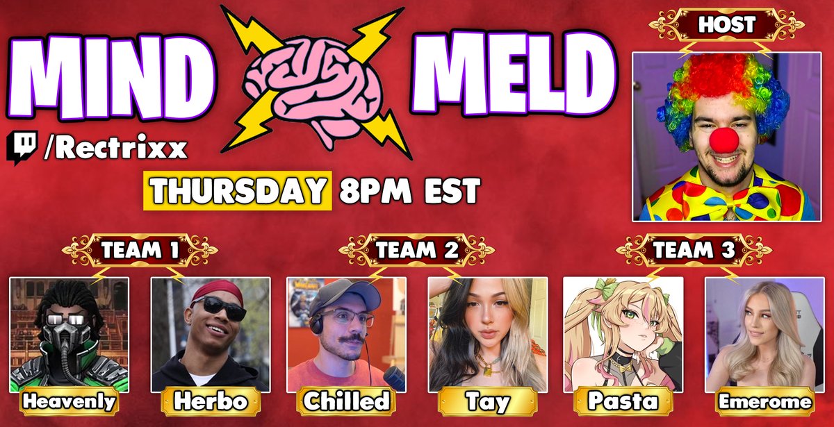 THE THIRD AND FINAL TEAM FOR EPISODE 2 OF THE GAME SHOW IS OFFICIALLY ANNOUNCED😳 Going to be an absolute blast and I'm excited to run it back 👀Let me know which team you're rooting for to win it all🔥 See y'all Thursday @ 8pm EST!