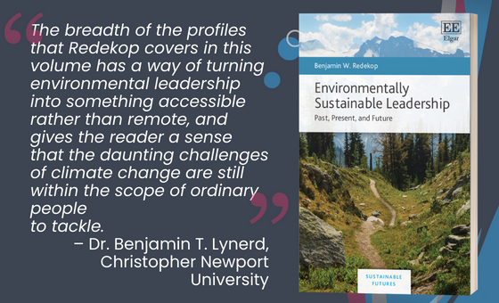 NEW Environmentally Sustainable Leadership: Past, Present, and Future, Benjamin W. Redekop @CNUcaptains tinyurl.com/mrydvnee

#leadership #CorporateSocialResponsibility #EnvironmentalManagement #EnvironmentalLeadership